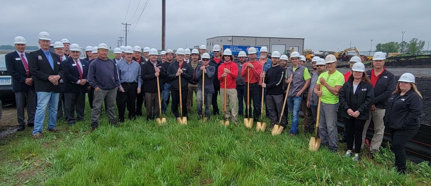 Owatonna Chamber Ambassadors visit with Morton Buildings